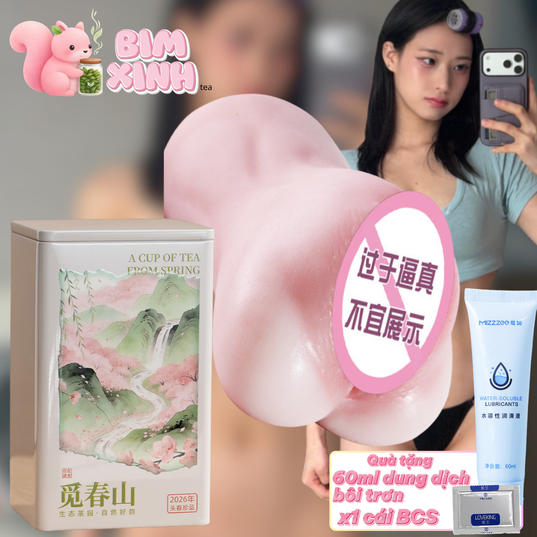 Âm Đạo Giả Jiuai Lăng Âm 365g – Bản Nhẹ 13cm, 1 Lỗ Siết Chặt, TPE Mềm Mịn Cho Người Mới